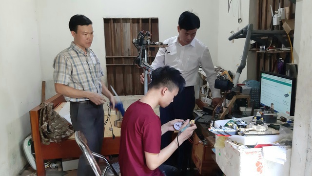 Nam sinh miền núi đam mê sáng tạo khoa học kỹ thuật