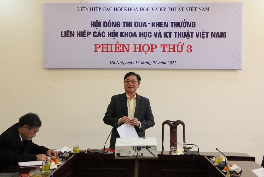 Hội đồng Thi đua – Khen thưởng Liên hiệp Hội Việt Nam phiên họp thứ 3