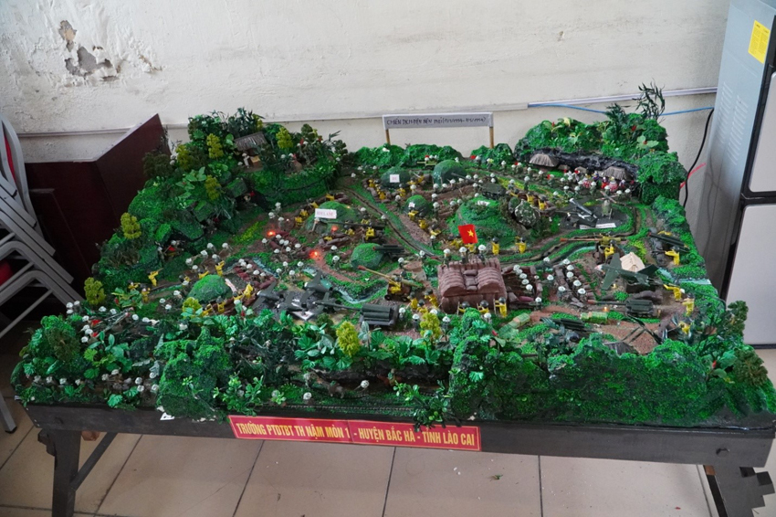 Mô hình Chiến dịch Điện Biên Phủ đoạt giải Đặc biệt Cuộc thi Sáng tạo Thanh thiếu niên nhi đồng toàn quốc lần thứ 17