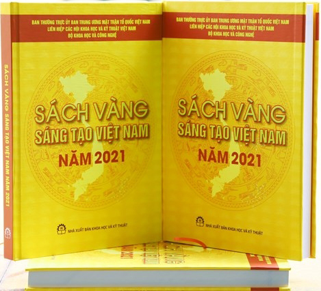Vinh danh 76 công trình tại Lễ công bố Sách vàng Sáng tạo Việt Nam năm 2021