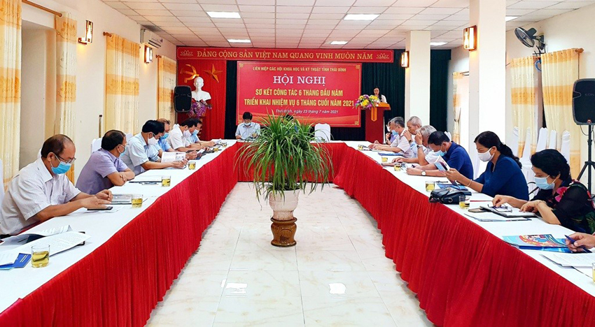 Thái Bình: Liên hiệp Hội tổ chức Hội nghị sơ kết 6 tháng đầu năm 2021